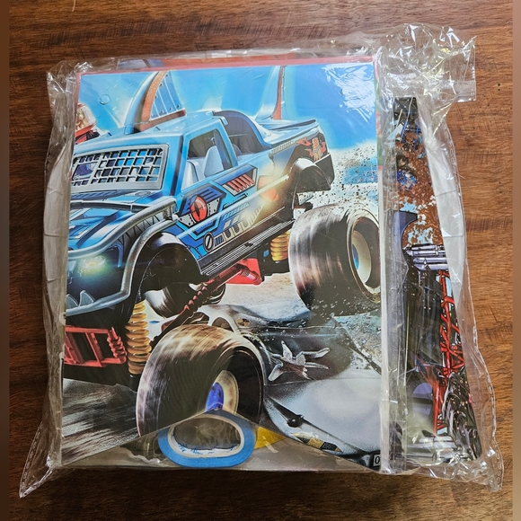 New in Bag. Monster truck birthday decoration pack - Picture 3 of 3